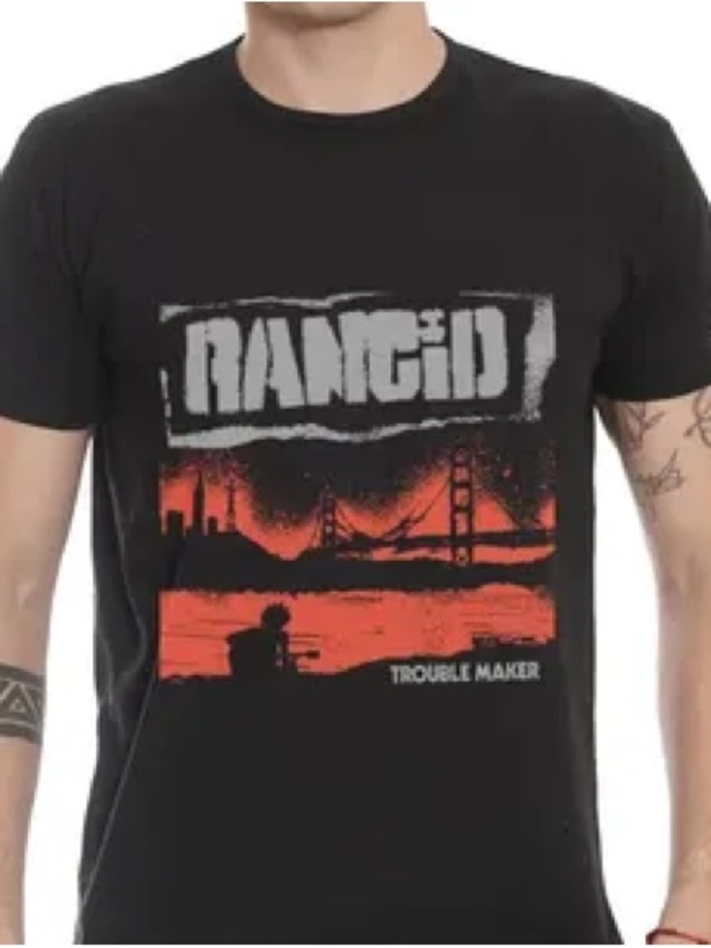 Rancid Trouble Maker 2017 Tour T-Shirt Size 2X Punk